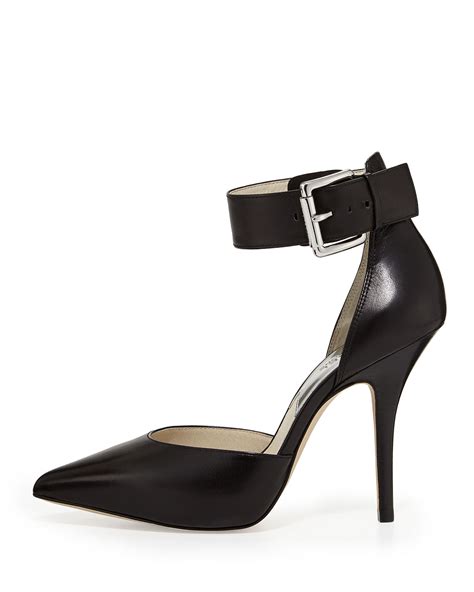 michael kors brinkley ankle strap pump|Michael Kors pumps.